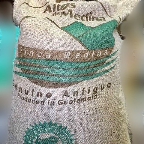 ガテマラ(アルト・デ・メディナ農園) 麻袋