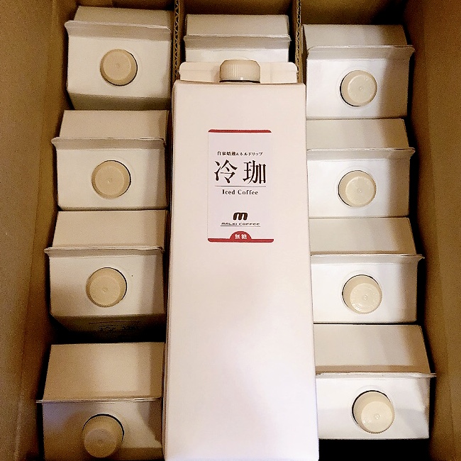 自家焙煎珈琲丸喜(半田市) アイスリキッドコーヒー「冷珈」 無糖_2